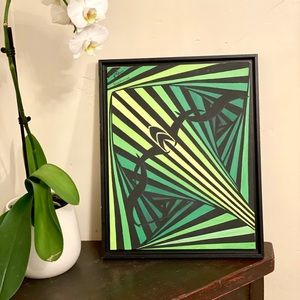 Straight Shot of Sagittarius Original hand made painting artist J Cruz astrology